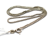 Jewellery, Necklace Box-chain S925 3,7g 38cm , in auction: Pawn – Tuesday 10 November 2015