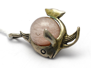 Jewellery, Pendant S925 10,6g Fish with stone , in auction: Pawn – Tuesday 10 November 2015