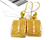 Jewellery, Earrings 21K 5,5cm 14,1g, in auction: Pawn – Tuesday 10 November 2015