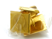 Jewellery, 1 pair cufflinks a 18K a 14K Tot.15,7g , in auction: Pawn – Tuesday 10 November 2015