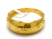 Jewellery, Ring 18K somewhat skew ringshank Ø17¾ 2g, in auction: Pawn – Tuesday 10 November 2015