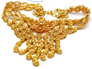 Jewellery, Necklace 21K with stone 47cm 67,4g, in auction: Pawn – Tuesday 10 November 2015