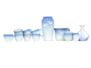 Porcelain - Table ware Bing Gröndahl Blue måsen, 1 Coffee pot - View 2