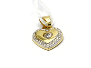 Jewellery, Pendant 18K 0,4g Heart with stone , in auction: Pawn – Tuesday 24 November 2015