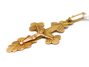 Jewellery - Pendant 14K 2,0g, crucifix - View 1