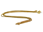 Jewellery - Necklace "curb" 18K 2,9g 70,3cm  - View 1