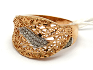 Jewellery, Ring with stone 14K double-dyed Ø18½ Brv3g, in auction: Pawn – Tuesday 24 May 2016