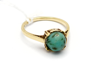 Jewellery - Ring 14K 2,7g Ø16¾, with stone - View 1