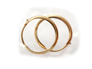 Lot, Earrings one pair 18K 0,6g damaged, in auction: Pawn – Tuesday 19 July 2016