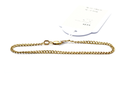 Jewellery, Bracelet "curb" 14K, 1,4g, in auction: Pawn – Tuesday 26 July 2016