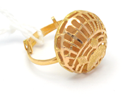 Jewellery, Ring 21K 3,2g skew, in auction: Pawn – Tuesday 27 September 2016
