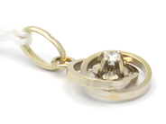 Jewellery, Pendant 18K 1,2g with diamond 1xca0,03ct, in auction: Pawn – Tuesday 27 September 2016