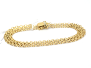 Jewellery, Bracelet X-bracelet 18K 17,8g 22cm, in auction: Pawn – Tuesday 27 September 2016
