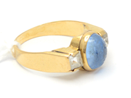 Jewellery, Ring 18K 3,1g skew/damaged stone, in auction: Pawn – Tuesday 27 September 2016