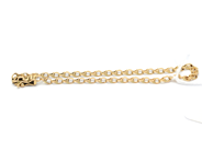 Jewellery, Bracelet Bismarck 18K 4,9g 19cm, in auction: Pawn – Tuesday 27 September 2016