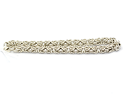 Jewellery, Bracelet Emperor link S925 21,7g 20cm, in auction: Pawn – Tuesday 27 September 2016