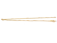 Jewellery, Necklace Box-chain 18K 3,3g 66cm, in auction: Pawn – Tuesday 27 September 2016