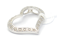 Jewellery, Pendant 18K 4,6g with diamonds 25xca0,005ct, in auction: Pawn – Tuesday 27 September 2016