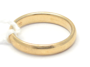 Lot, Ring 18K 4,1g Ø17 engraving, in auction: Pawn – Tuesday 27 September 2016