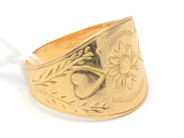 Jewellery, Ring 18K 4,3g Ø17 skew, in auction: Pawn – Tuesday 27 September 2016