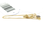 Jewellery, Necklace 14K 2,6g five charms with stones, in auction: Pawn – Tuesday 27 September 2016