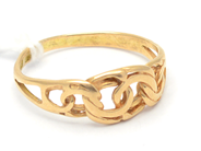 Jewellery, Ring 18K 2,6g Ø18½ skew, in auction: Pawn – Tuesday 27 September 2016