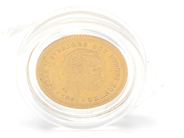 Coins, Coin similar items 21K 2,2g Oscar II Sweden´s and Norges konung 1881, 5 kronor, in auction: Pawn – Tuesday 27 September 2016