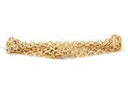 Jewellery, Bracelet X-bracelet 18K 22,0g 19,5cm , in auction: Pawn – Tuesday 27 September 2016