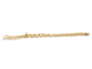 Jewellery, Bracelet Bismarck 18K 2,0g 19cm dented in a couple of links, in auction: Pawn – Tuesday 27 September 2016
