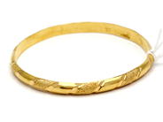 Jewellery, Bangle 22K 9,5g Ø65mm, in auction: Pawn – Tuesday 27 September 2016