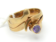 Lot, Lot of gold 14K 6g with stone, skew and engraved, in auction: Pawn – Tuesday 27 September 2016