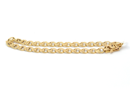 Jewellery, Bracelet Bismarck 18K 8,9g 18cm, in auction: Pawn – Tuesday 27 September 2016