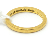 Lot, Ring 23K 3,1g, engraved, in auction: Pawn – Tuesday 27 September 2016