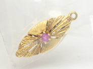Lot, Pendant 18K 1,5g with stone, defect, in auction: Pawn – Tuesday 27 September 2016