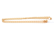 Jewellery, Necklace graduated Bismarck 18K 12,3g 50cm, in auction: Pawn – Tuesday 27 September 2016