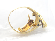 Lot, Lot of gold 18K 4,7g with stones and small diamonds, defect, in auction: Pawn – Tuesday 27 September 2016