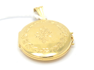 Jewellery, Locket 18K 6,2g with plastic details, in auction: Pawn – Tuesday 27 September 2016