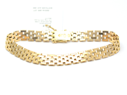 Lot, Bracelet Corridor 18K 21,1g 19,5cm, skew, in auction: Pawn – Tuesday 27 September 2016