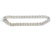 Jewellery, Bracelet white gold Corridor 18K 18,3g 19cm, in auction: Pawn – Tuesday 27 September 2016