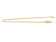 Jewellery, Necklace "curb" 18K 1,2g 37,5cm, in auction: Pawn – Tuesday 27 September 2016