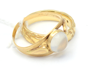 Lot, Lot of gold 18K 6,7g with stone, engraved and skew, in auction: Pawn – Tuesday 27 September 2016