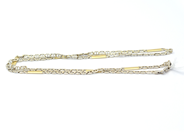 Jewellery, Necklace double-dyed 14K 6,7g 50,5cm, in auction: Pawn – Tuesday 27 September 2016