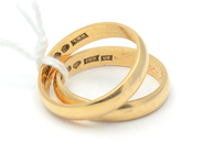 Lot, Lot of gold 18K 6,9g, engraved, in auction: Pawn – Tuesday 27 September 2016