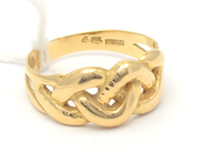 Lot - Ring 18K 4,1g Ø18, skew - View 1
