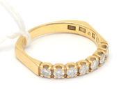Jewellery - Ring 18K 3,5g Ø17 with diamonds 1xca0,07ct - View 1