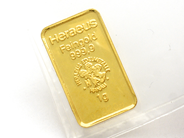 Coins, Gold bar 24K 1,0g no: 033209, in auction: Pawn – Tuesday 27 September 2016