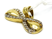Jewellery - Pendant 18K 1,4g with stones - View 1