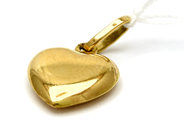 Jewellery - Pendant 18K 0,7g Heart - View 1