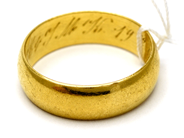 Lot, Ring 23K 6,4g skew, in auction: Pawn – Tuesday 27 September 2016