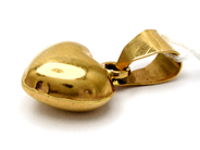 Jewellery, Pendant 18K 1,3g Heart, in auction: Pawn – Tuesday 27 September 2016